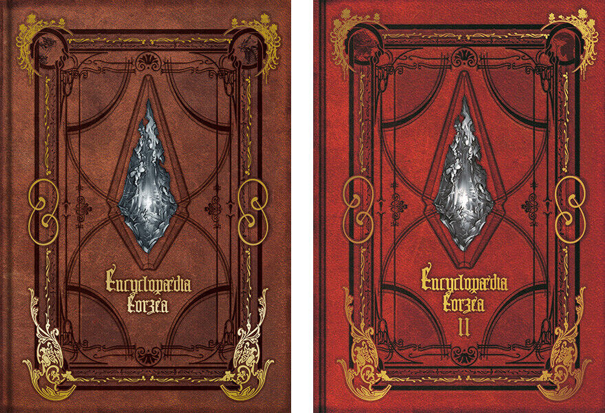Encyclopaedia Eorzea I + II 1 2 Set English Ver. Final Fantasy XIV 14 w/Code