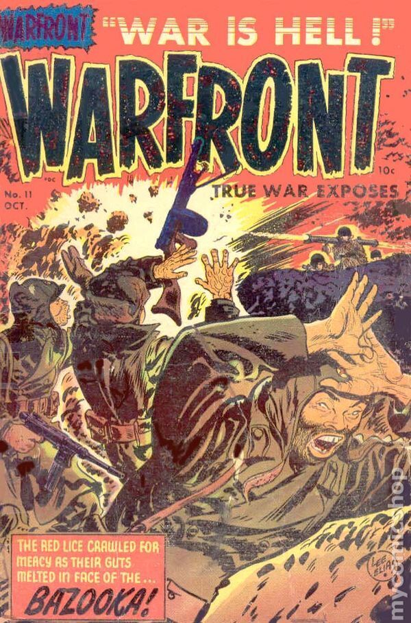 Warfront #11 VG 1952 Stock Image