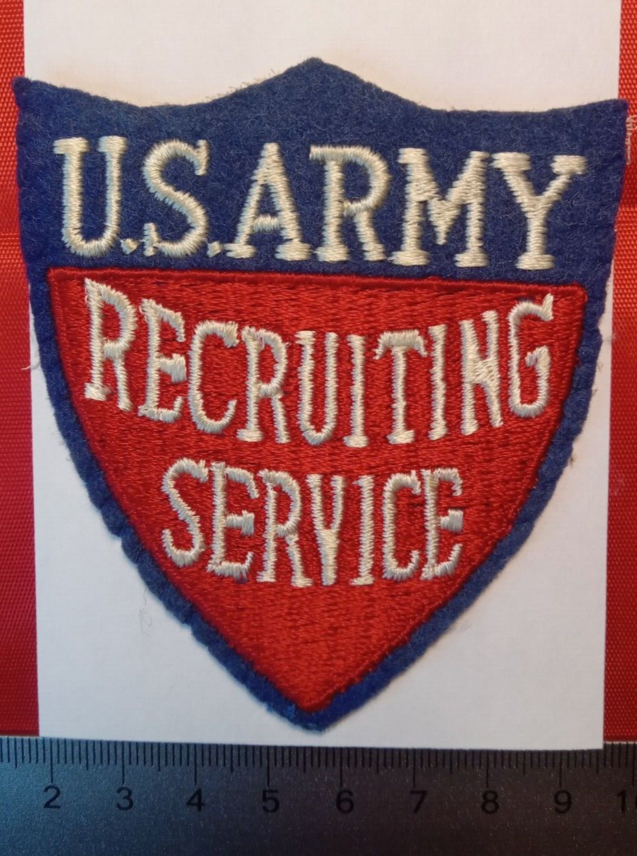 Authentic Pre WW2-1930's US Army Recruiting Service Patch