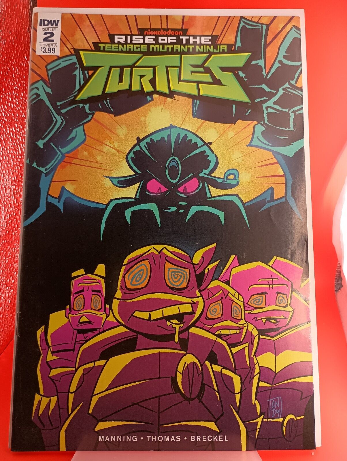 2019 IDW Comics Rise Teenage Mutant Ninja Turtles 2 Andy Suriano Cover A Variant