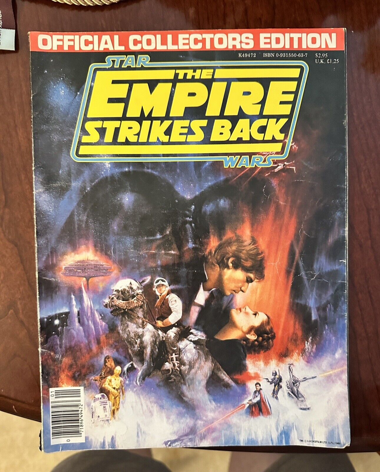 STAR WARS The Empire Strikes Back Official Collectors Edition ISBN 0-931550-63-7