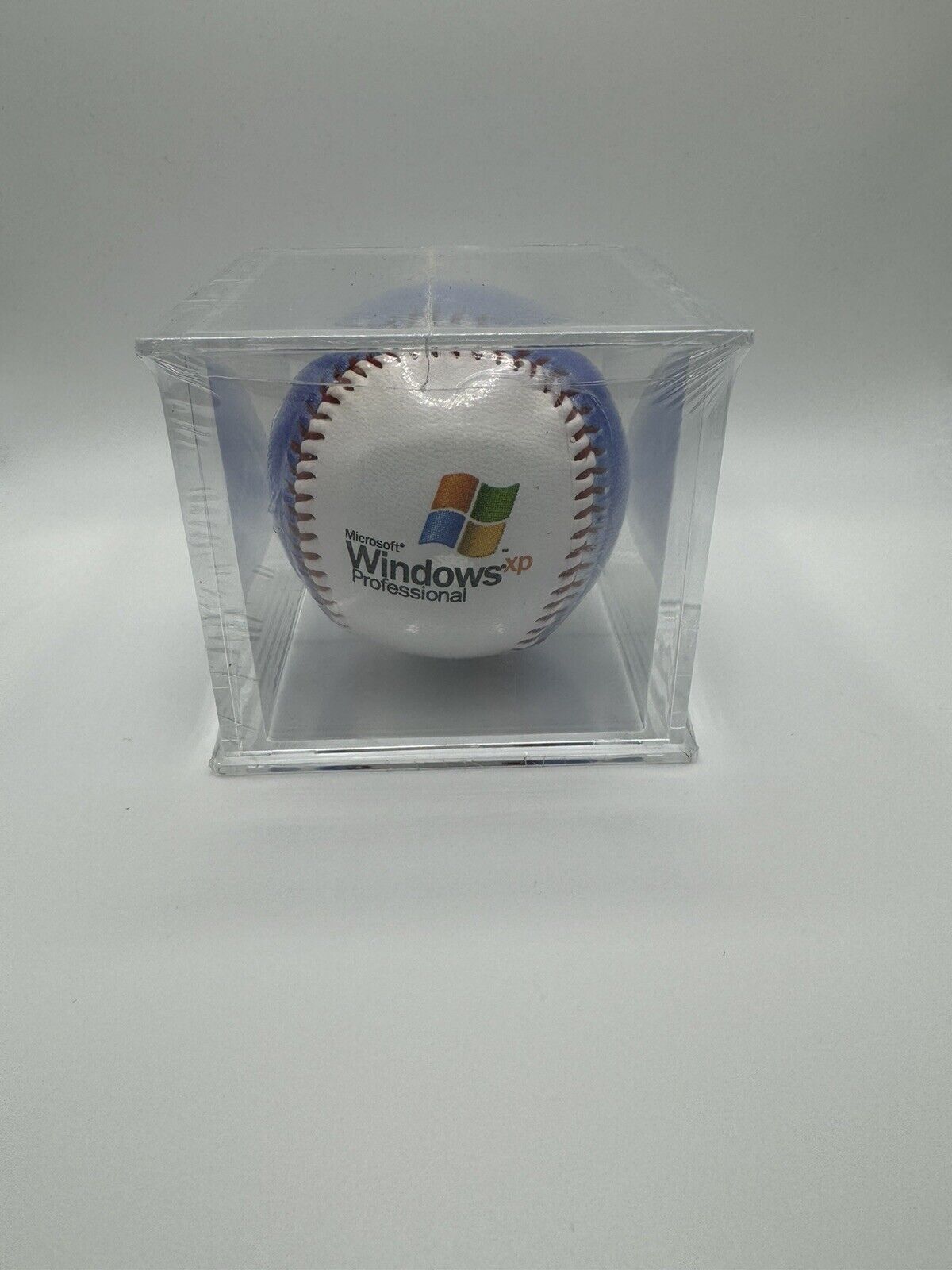 Microsoft XP Windows Professional Promo Baseball New Sealed in Original Plastic
