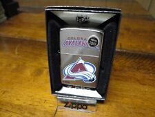 COLORADO AVALANCHE NHL OUT OF PRINT ZIPPO LIGHTER MINT IN BOX picture