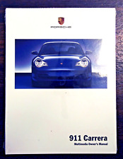 Original 2003 Porsche 911 Carrera Multimedia Owner's Manual DVD. New. Sealed. picture