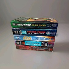 Lot of 5 Star Wars Paperbacks - Rogue Planet, Vector Prime - MORE - picture