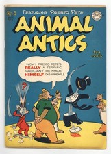 Animal Antics #4 VG- 3.5 1946 picture