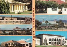 Yuma AZ Arizona, Historic Landmark Buildings, Multi View, Vintage Postcard picture