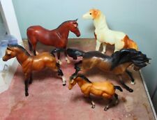 Lot of Five Breyer Traditional and Classic Horses for Custom Body or Play picture