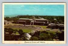Chicago IL, Jackson Park, Museum, Science And Industry Vintage Illinois Postcard picture