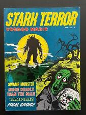 STARK TERROR  Vol.1 No.3 April 1971 Voodoo Magic, Swamp Monster, Vampire  picture