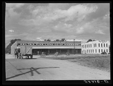 Mississippi 1939 Delta and Pine Land Company Plantation Office Horse Wagon picture