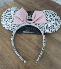 NEW Aldi Exclusive Disney Ears Mickey Mouse 2024 Pink Bow & Minnie Mouse Print picture