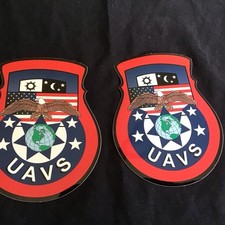 Two Joint Tactical Unmanned Aerial Vehicle Unused Stickers Global Intelligence picture