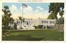 1936 Alhambra,CA Garfield Ave School Los Angeles County California Postcard picture