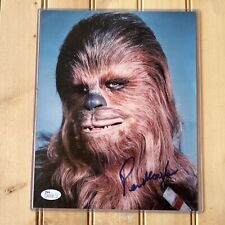 PETER MAYHEW CHEWBACCA STAR WARS Signed Autographed 8 x 10 Photo - JSA COA picture