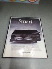 1990 Magnavox Carousel CD Changer framed  Ad - Smart 8.5 X 11 picture