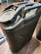 US Military Army WWII Vintage 1944 Jeep Green Metal 5 Gal Jerry Can Mc Cord MFG picture