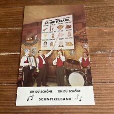 VTG Postcard Lustrechrome Old Vienna Hofbrau German Restaurant Singing Waiters picture