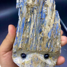 1.74LB Rare Natural beautiful Blue KYANITE with Quartz Crystal Specimen Rough picture