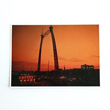Saint Louis Vintage Postcard Gateway Arch Sunset Sky Cityscape Missouri MO 1990s picture
