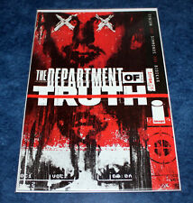 the DEPARTMENT of TRUTH #1 RARE 5th print SECRET VARIANT iMAGE 2021 JAMES TYNION picture
