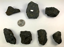 Cumberlandite Lot Of 7 Specimen Pieces Volcanic Rock Minerals Crystals Magnetic picture