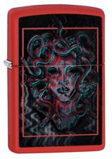 Zippo Medusa Red Matte Windproof Lighter, 233-081186 picture