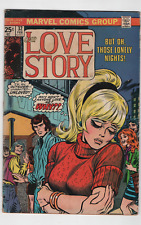 Our Love Story #32 1969 Buscema Colan Marvel Comics 1975 Romance Crying Reprints picture
