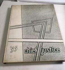 1955 Marshall College Yearbook Chief Justice West Virginia picture