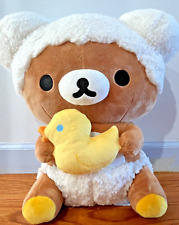 San-X Bathtime rilakkuma with Duck Plush 14” New with Tag GS9843 picture