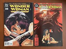 Lot Of 2 Wonder Woman Comics - 152 Jan 2000 Pandora Virus Part II & 149 Oct 1999 picture