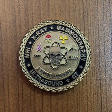 56th Medical Group AFB Radiology Integrity Service Challenge Challenge Coin 3#H picture