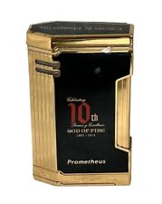 Prometheus Magma God Of Fire 20th Anniversary Cigar Lighter Gold Limited Edition picture