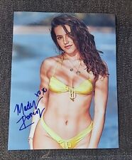 Mady Dewey Signed 8x10 Photo Sports Illustrated Swimsuit Model w/Proof Authentic picture