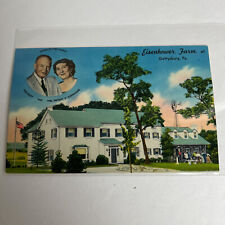 Eisenhower Farm Gettysburg Pennsylvania House Painting Postcard picture