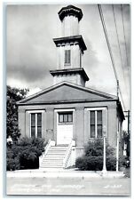 c1940's Historic Old Library Lexington Missouri MO RPPC Photo Vintage Postcard picture