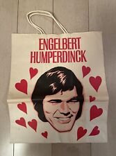 Vintage Engelbert Humperdinck Paper Shopping Bag Music Collectible picture