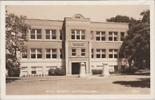 RPPC Silverton OR High School Oregon Wesley Andrews DOPS photo postcard G562 picture