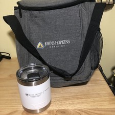 YETI Johns Hopkins Public Heath Epidemiology Travel Coffee Mug Lunch Bag picture