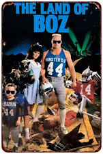 BRIAN BOSWORTH / LAND OF BOZ Vintage LOOK poster Reproduction metal sign picture