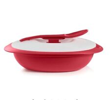 Tupperware Everyday Essentials Legacy Rice Server 7.5 cups 1.8L with Ladle Red picture