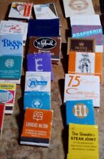 Lot Of 40 Different States & Different Country's Matchbooks From 1960s italy,Rio picture