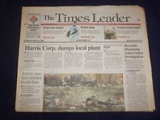 1999 APRIL 15 WILKES-BARRE TIMES LEADER -HARRIS CORP. DUMPS LOCAL PLANT- NP 8252 picture