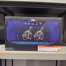 2026 Disney Parks Marvel Vault Spider Man Nanotech Web Shooters Lights Sound NIB picture