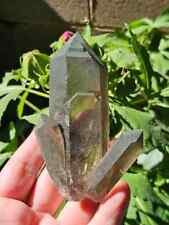285g Smoky Quartz with Chlorite Sparkles / Swiss Alps picture