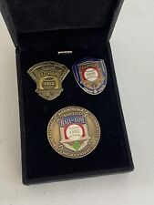 2004 Retro Baseball Hall of Fame Media Press Pins - 1953, 1963 and 1970 Electees picture