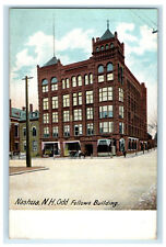 c1905s Odd Fellows Building Nashua New Hampshire NH Unposted Postcard picture