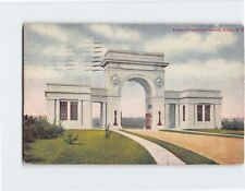 Postcard Entrance Forest Lawn Cemetery Buffalo New York USA picture