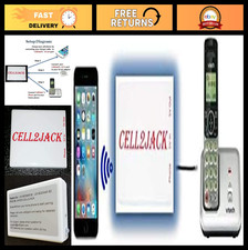 CELL2JACK - Cellphone to Home Phone Adapter, Make and Receive Cell Phone Call on picture