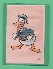 1937 Allers Stjarnparaden  Donald Duck  Walt Disney card picture